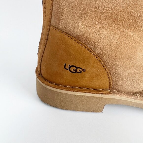 New UGG Wool Lined Daney Quincy Boots Shearling Suede Leather Winter Booties - 7 - Picture 13 of 15